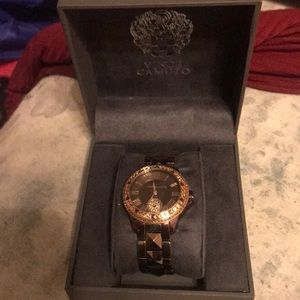 Limited Gold and Bronze Vince Camuto Watch